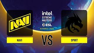 NAVI vs. Spirit - IEM Katowice 2025 - Semi-final