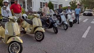 Vespa Club of Sarasota, Florida - A Short Tribute to All Our Vespa Scooters