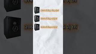 Đố Ai Mở Được Két Sắt 3 Số #shortvideo #education #study