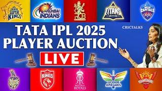 TATA IPL 2025 Player Auction Live Streaming | IPL Mega Auction Discussion & Analysis