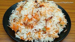 Plain Pulao Recipe ️