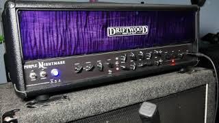 Driftwood Purple Nightmare Tube Head W/Randall Jaguar Speakers