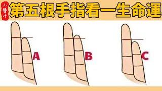 The fifth finger represents the good or bad luck of your old age. The ability of your children depe