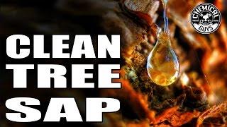 How To Remove Tree Sap With Car Wax - Butter Wet Wax