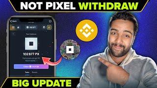 Not Pixel Withdraw Update - Not Pixel by NotCoin Airdrop | How to Play Not Pixel Telegram Airdrop