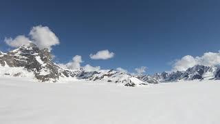 Alaska Range, from Ruth Glacier.