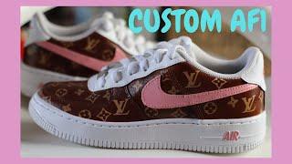 Custom Air force 1 Louis Vuitton | Trending Shoes for Women | Best Sneakers 2021