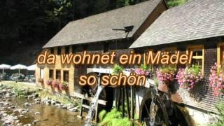 Die Mühle im Schwarzwälder Tal (mit Text/Lyrics zum Mitsingen)