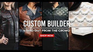 Custom Builder Vest & Jacket #motowear #rider #rideinstyle #custombuilder #customjacket #customvest