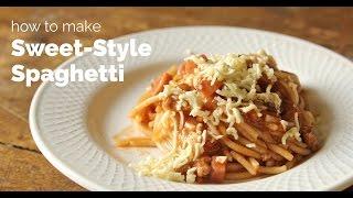 How to Make Sweet-Style Spaghetti | Yummy Ph