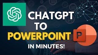 Create PowerPoint Presentations with ChatGPT IN MINUTES!