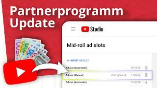 YouTube ändert Mid-Roll-Werbung – Creator-Einnahmen betroffen!