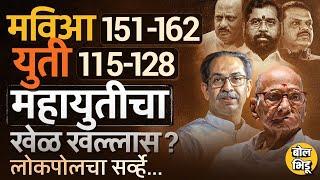 Lok Poll Survey Maharashtra: MVA ला बहुमत तर Mahayuti ला मोठा सेटबॅक, लोकपोलचा सर्व्हे काय सांगतो ?