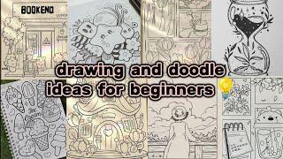 drawing ideas | cute drawings | part-3 | Aesthetic drawing ideas | doodles |