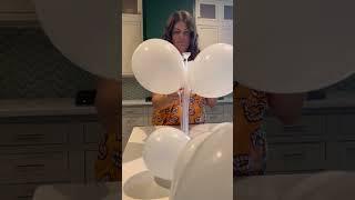 How to make a ghost balloon centerpiece