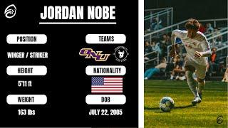 JORDAN NOBE - WINGER/STRIKER - NAIA/USL2 TRANSFER