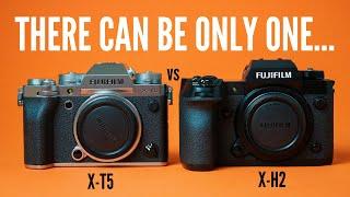 FUJI X-T5 vs. XH2: The Battle of the 40-megapixel APSC Cameras