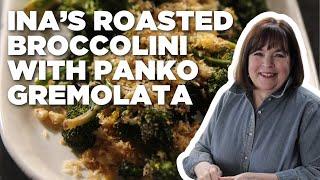 Ina Garten's Roasted Broccolini with Panko Gremolata | Barefoot Contessa | Food Network