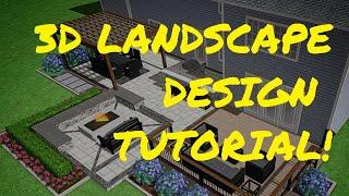 3D Landscape Design Tutorial - Realtime Landscape Architect / Uvision Software