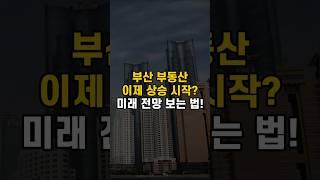 부산 부동산 이제 상승 시작? 미래 전망 보는 법!