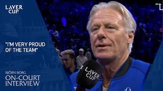 Björn Borg On-Court Interview | Laver Cup 2024