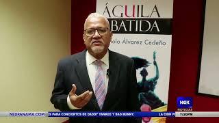Reconocido periodista Manolo Alvarez cedeño, presenta su nuevo libro Águila Abatida