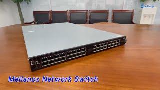 Ethernet Mellanox Network Switch 25 / 100GbE 2.0Tb/s Cumulus Linux