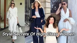 Style Secrets Of High Class Women