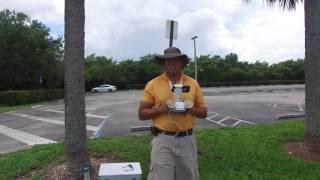 Phantom 3 Flying over Dr  Paul's Dog Park near Thunderstorms