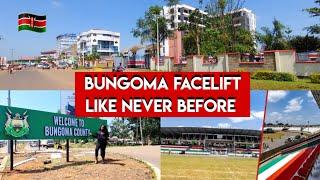 The Ultimate Transformation of BUNGOMA TOWN  Ahead of Madaraka Day|Stadium |Airstrip |Street Lights