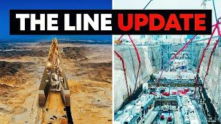 THE LINE | NEOM Latest Construction Update - 2024