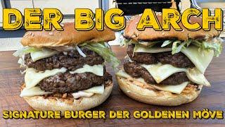 "The Big Arch" Burger  -  DER "M" von MC Donalds ganz einfach nachgebaut