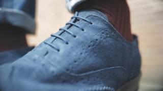 ASHWELL NAVY (WATER RESISTANT) // REDFOOT SHOES