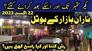 Naran Bazar hotels and their rent | ناران بازار کے ہوٹل اورانکے کرائے  | Naran kaghan latest update