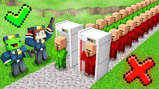 Mikey and JJ Use X-RAY as Police in Minecraft (Maizen)