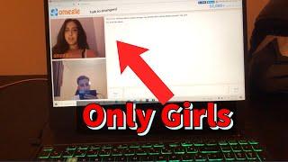 How To Find Girls Only on OMEGLE 2024 (EAZY)