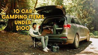 Car Camping on a Budget: 10 Affordable Essentials Under $100