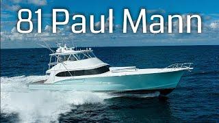 81 Paul Mann Custom Sportfish Georgia Girl video tour