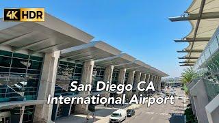 4K Drive - La Mesa to San Diego International Airport USA [60fps] POV |HDR|