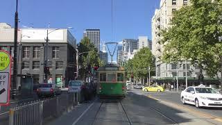 MELBOURNE TRAM DRIVERS VIEW - 2018 Update Route 86 Docklands to Bundoora