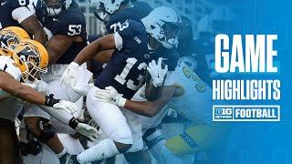 Kent State at Penn State | Highlights | Big Ten Football | 09/21/2024