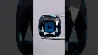 【罕見鈷致色cobalt．頂級墨水藍．鈷尖晶石6.57ct】