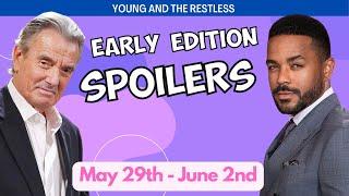 Young and the Restless Early Edition Spoilers: May 29th-June 2nd, 2023 #yr