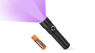 Foxhawk Rechargeable UV black light flashight