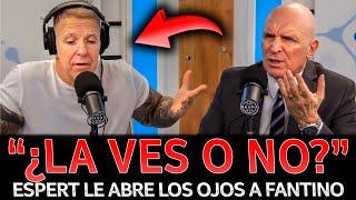 ¡ESPERT le ABRIÓ los OJOS a FANTINO y le DIO UNA CLASE MAGISTRAL en VIVO!