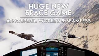 Qanga - MASSIVE Space Game - Seamless Landings, Atmospheric Planets and More