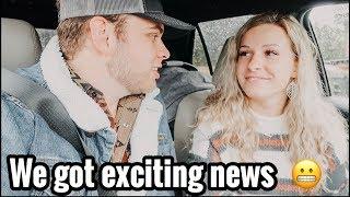 DITL OF YOUNG PARENTS | WE GOT EXCITING NEWS | Brittandfam