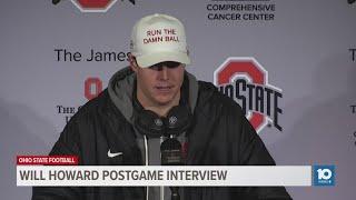 Will Howard postgame interview | Ohio State vs. Indiana