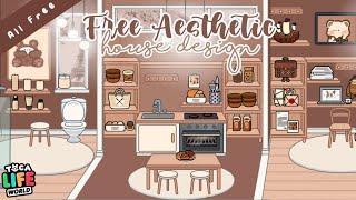 Free Aesthetic House Design //Toca Life World