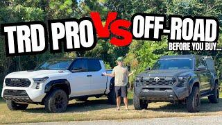 Can't Decide? 2024 Toyota Tacoma TRD Pro Vs TRD Off-Road - Which One Should You Choose?